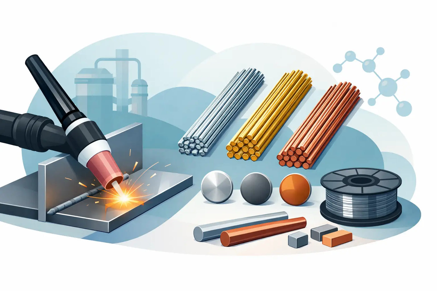 Gids voor TIG toevoegmateriaal kiezen
