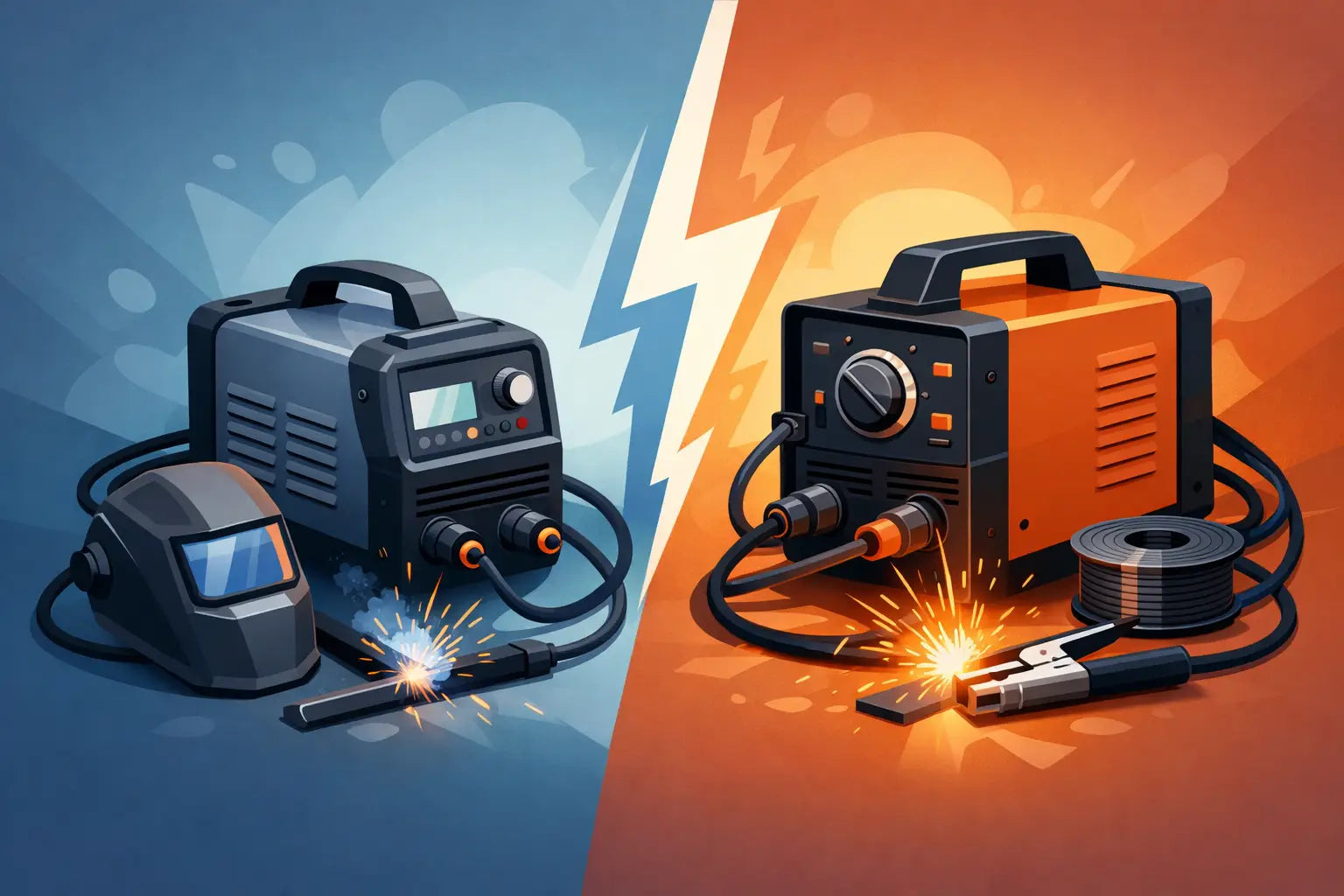 Inverter of transformator lasapparaat?