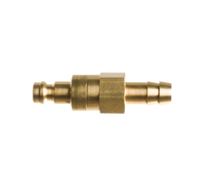 Argon snelkoppeling (mannetje) met 8mm tule en terugslagklepje NW5 - DN5 - Weldingshop