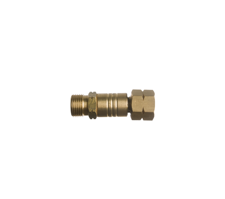 Draaikoppeling handgreep 3/8" l