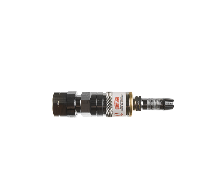 Snelkoppeling gas 3/8"l aan reduceer - Ibeda