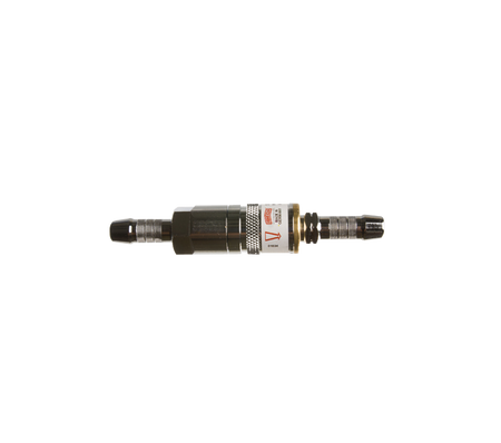 Snelkoppeling gas 8mm tussen de slang  - Ibeda