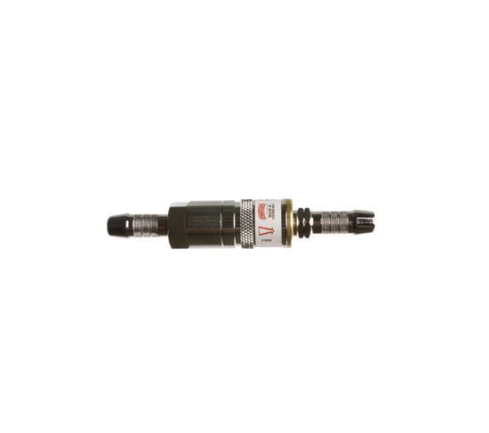 Snelkoppeling gas 8mm tussen de slang  - Ibeda