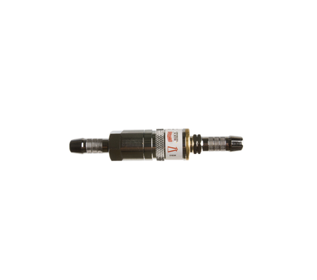 Snelkoppeling gas 8mm tussen de slang  - Ibeda