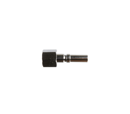 Insteeknippel zuurstof met wartel 1/4"r
