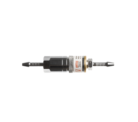 Complete IBEDA snelkoppeling voor brandbaar gas en 4 mm slang