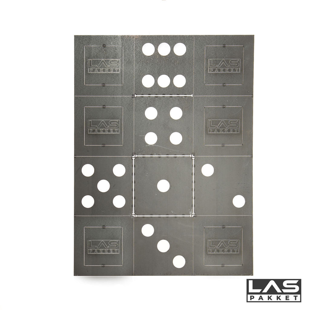 Lasoefening Dobbelsteen 100MM - Weldingshop