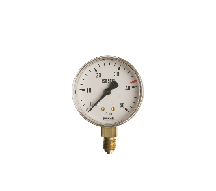Manometer argon 0-50 liter