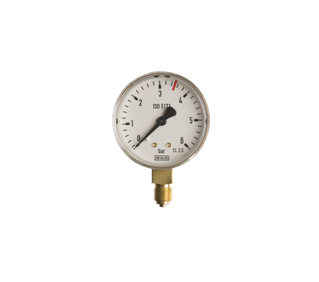 Manometer blank 0-6 bar 63mm