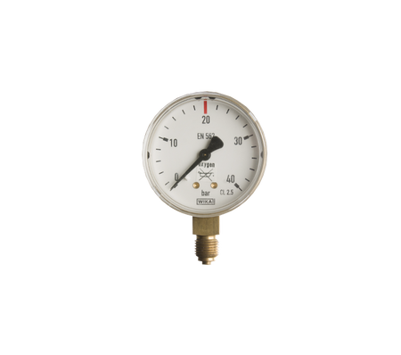 Manometer blank 0-40 bar 63mm