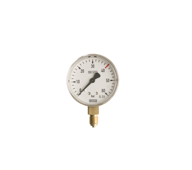 Manometer blank 0-60 bar 63mm
