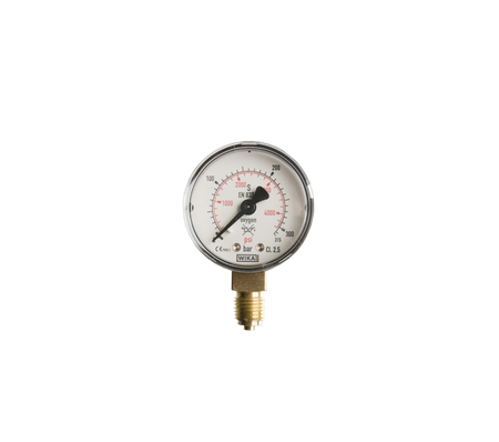 Manometer zuurstof 0-315 bar 50 mm