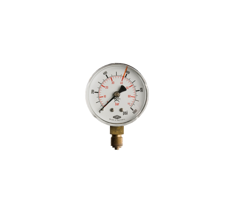 Manometer 0-68 bar / 0-1000 PSI