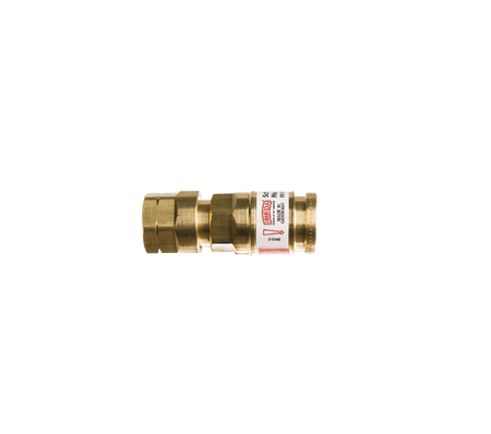 ISO 7289 snelkoppeling gas 3/8"l zonder insteeknippel