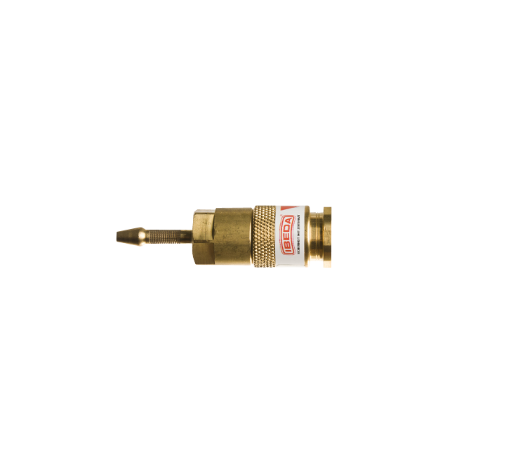 ISO 7289 snelkoppeling 4 mm menggas/argon – voorbeeldfoto overeenkomstige gas-/zuurstofvariant