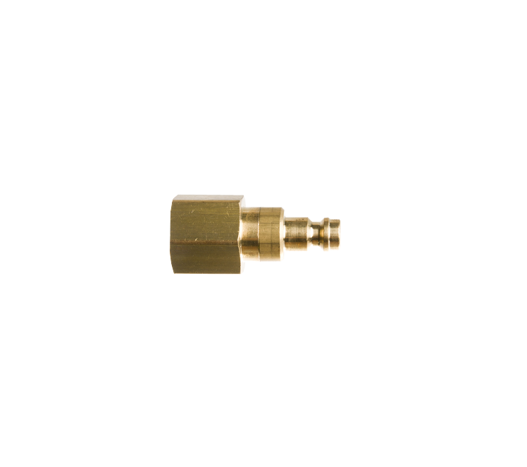 Argon snelkoppeling 3/8"r inw. alleen het mannetje messing