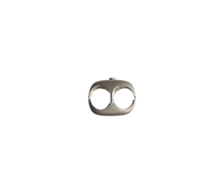 Slangbijeenhouder van aluminium minium 2 x 16mm