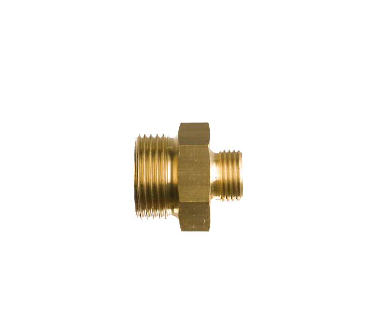 Verloopnippel 1/2"r uitw. x 1"r uitw.