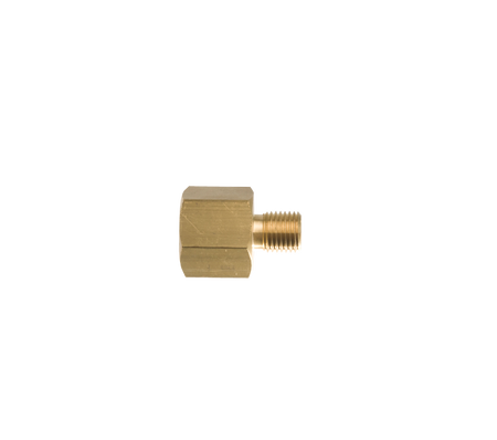 Verloopnippel 1/4"NPT inw.  x 1/4"r BSP uitw.  hol