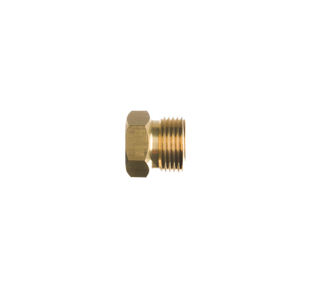 Verloopnippel 3/8"r inw.  x 24.32 r uitw.