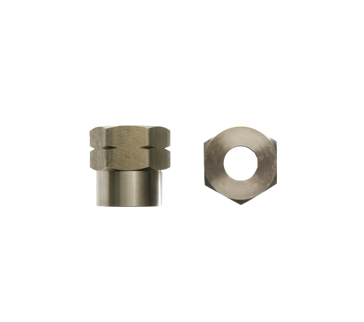 RVS wartel 1"W l 40 mm NEN
