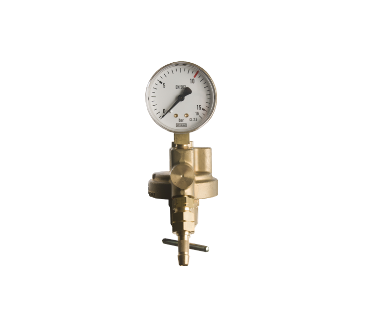 Leidingreduceer waterstof Kayser 21.8 L 0-10 bar