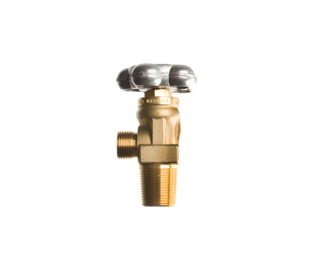 Spindelafsluiter Lu1 = 21.8 l x grootconus, aluminium minium handwiel K44