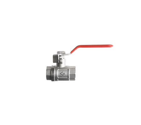 Kogelkraan 1/4"r inw. rood gas LD