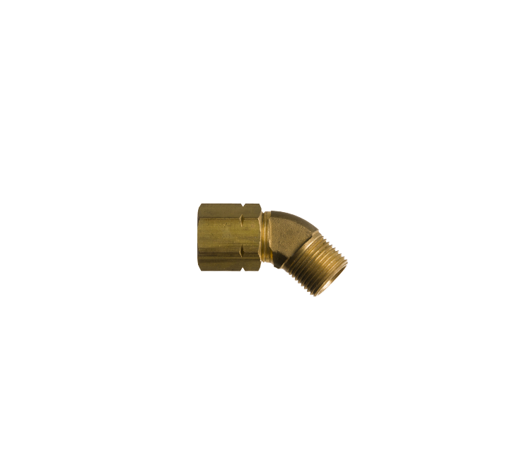 Kniestuk 135gr. 3/8"r inw. wartelend x 3/8"r uitw.