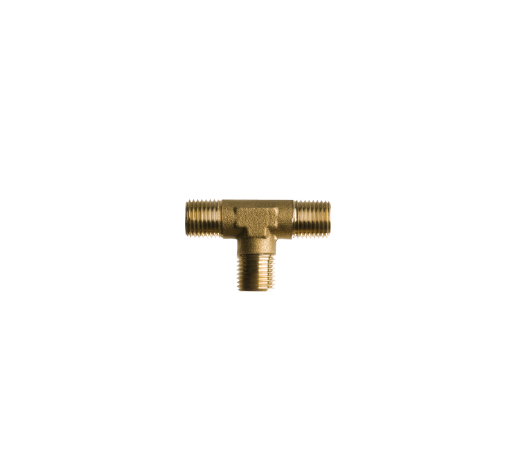 T-stuk 3 x 1/4" r uitw.
