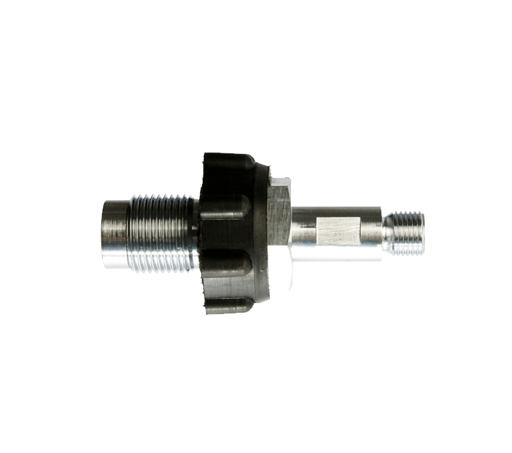 Aansluitpen + wartel ademlucht 200 bar x 1/4"BSP DIN13 afname