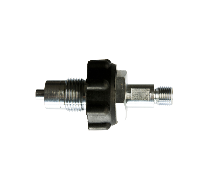Aansluitpen + wartel ademlucht 300 bar x 1/4"BSP DIN50 vul aansluiting