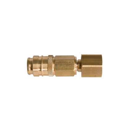 Snelkoppeling met wartel 1/4"r