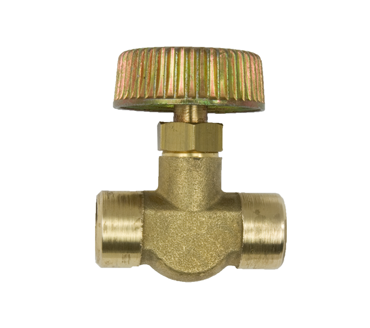 Naaldkraan 2 x 1/4" uitw.