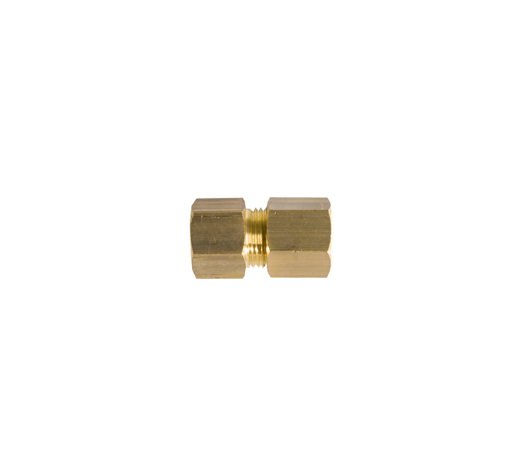 Knelkoppeling messing 8mm knel x 1/8"r inw.