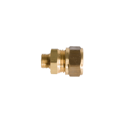 Koppeling 15mm x 1/4" uitw.