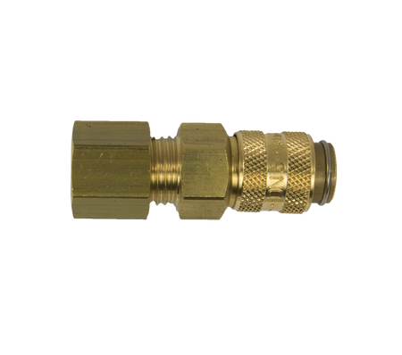 Snelkoppeling x 8mm knel zonder slangtule