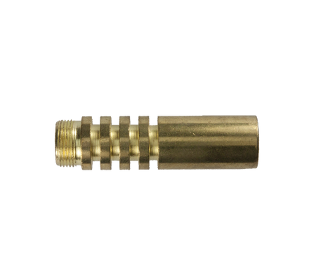 Rechte vlamkop 17mm M15 x 1 uitw.