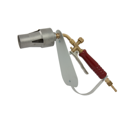 handbrander en schild en sleufkop rvs kop 50mm