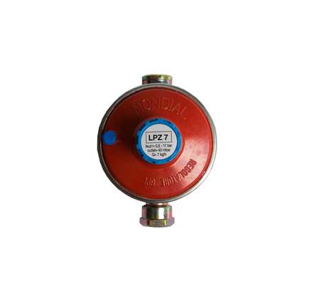 Drukregelaar 7 kg/u- 40 mbar-1/4" x 1/2"r inw.