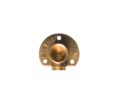 Muurplaat laag 3/8"inw. x 12mm soldeer