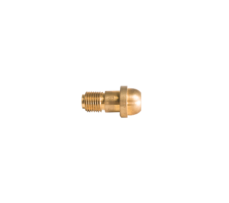 Nippel M10 x 1 uitw.  voor wartel 3/8" r