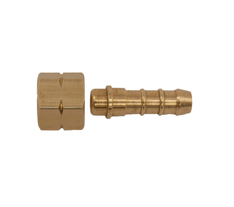 Wartel 1/4" l en tule- messing