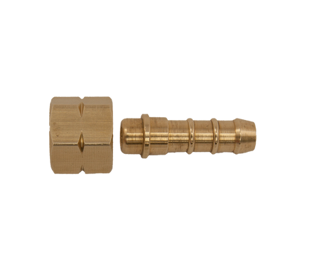 Wartel 1/4" l en tule- messing