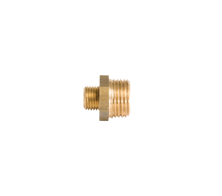 verloopnippel 1/2"R uitw. x 1/4"R uitw.
