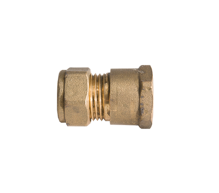 Koppeling messing 15mm knel x 1/2" r "inw.