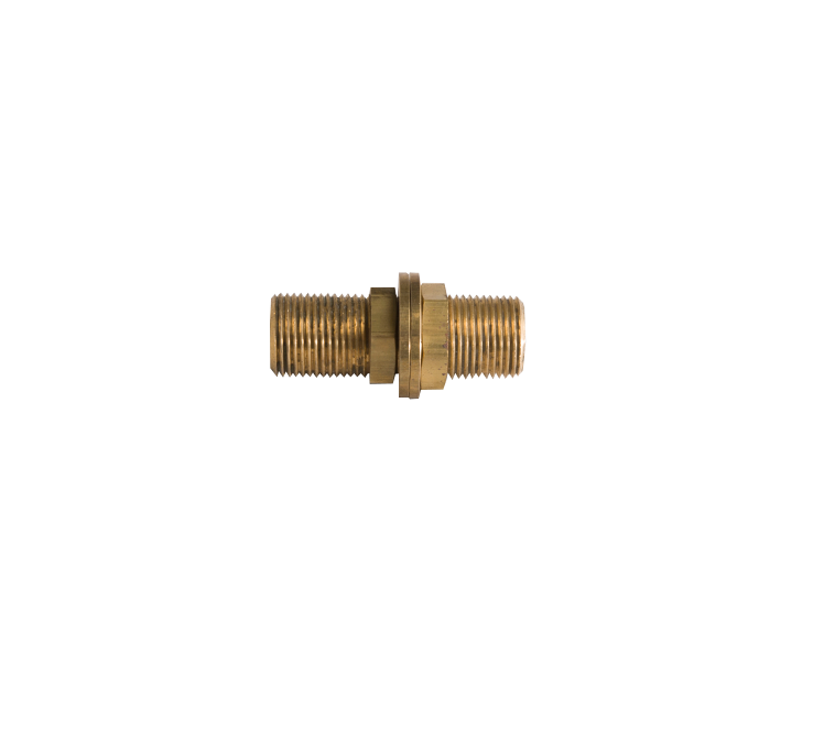schotkoppeling haaks messing 2 x 12mm knel