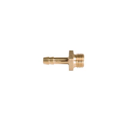 Slangtule 6mm x 1/4"r uitw. messing