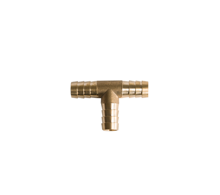 T-stuk messing 3 x 13mm (1/2")