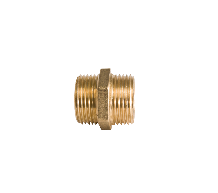 Dubbele nippel 1" r uitw.